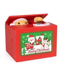 Santa Saving Money Box