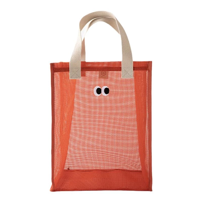 Cute Eyes Breathable Mesh Tote Bag