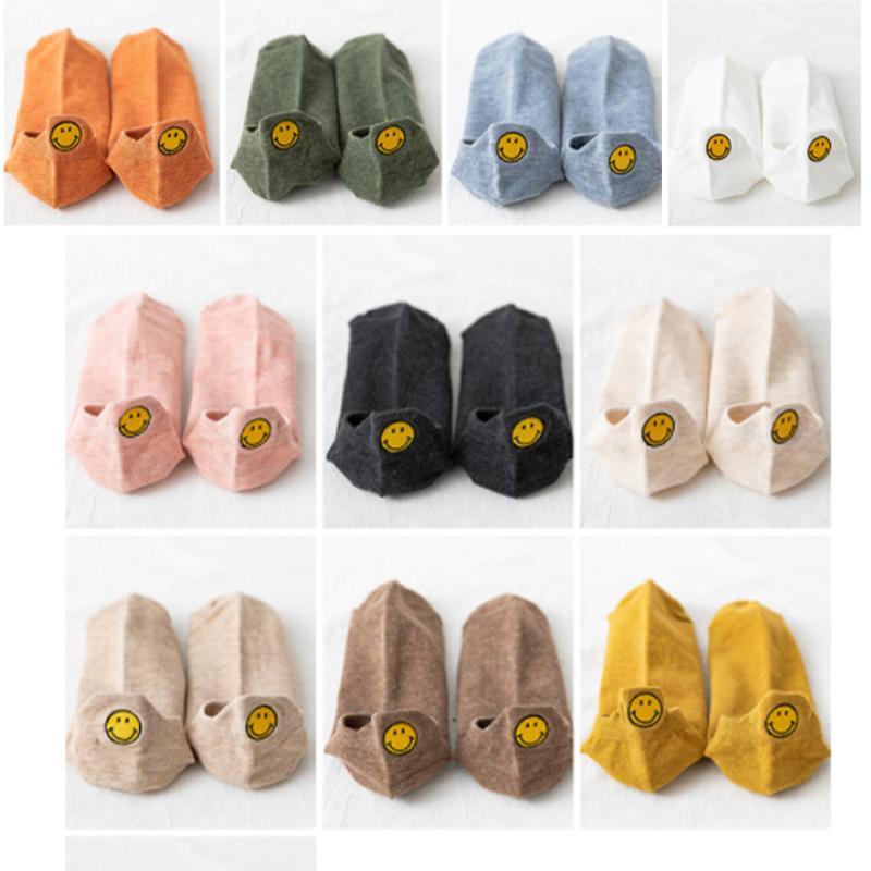 Cute Smiling Heel Socks