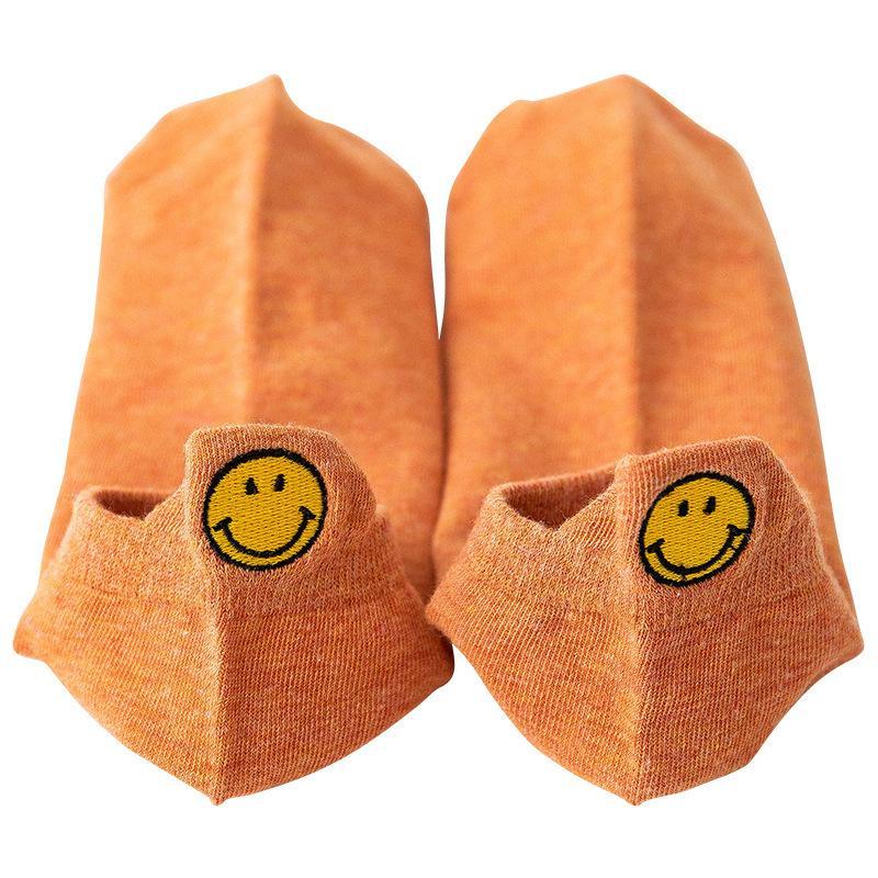 Cute Smiling Heel Socks