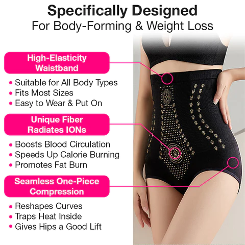 IONSTech Tourmaline Butt Lift Unique Fiber Abdominal Repair Shaper