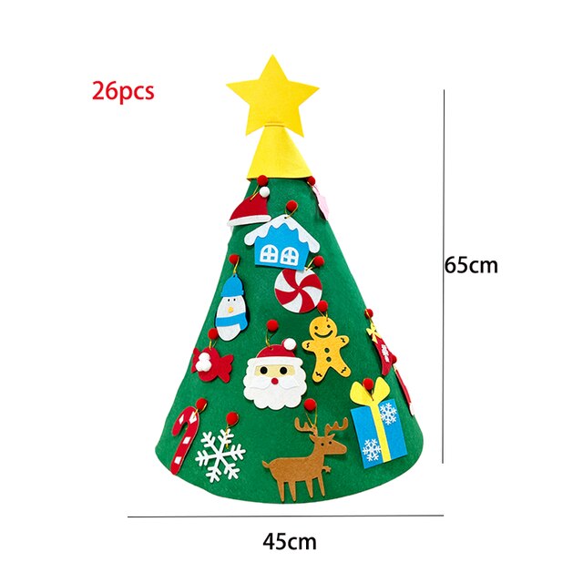 Velcro Christmas Tree For Toddlers