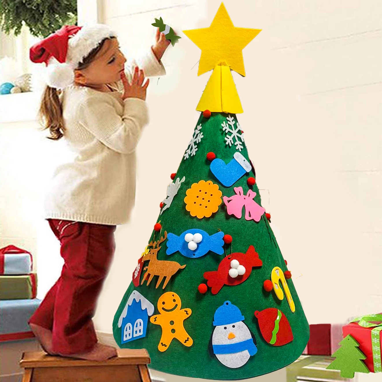 Velcro Christmas Tree For Toddlers