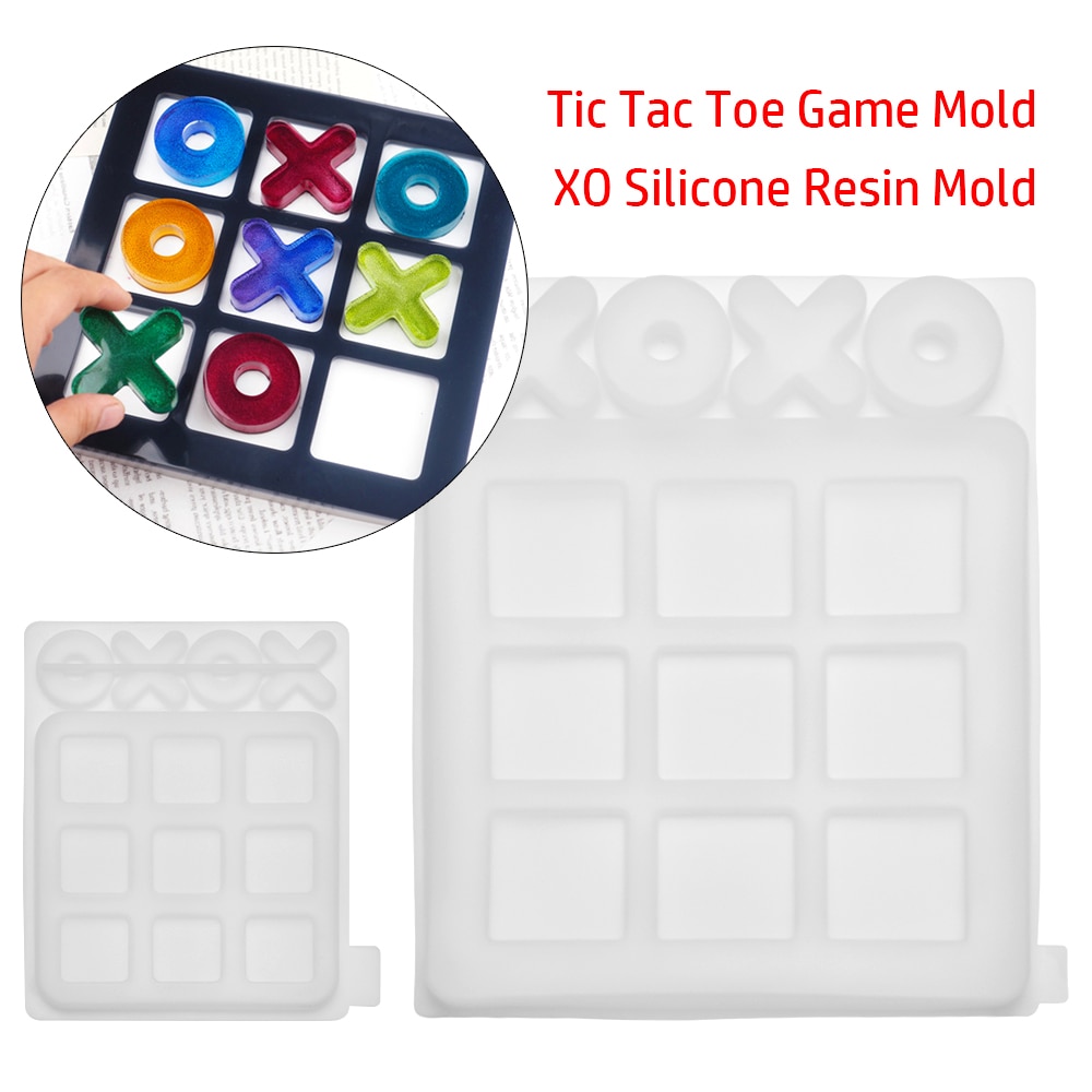 Tic Tac Toe Silicone Mold