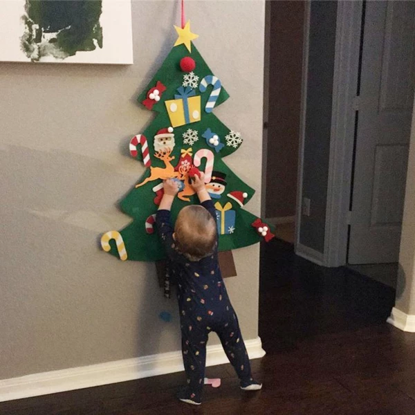 DIY Kids Christmas Tree Set