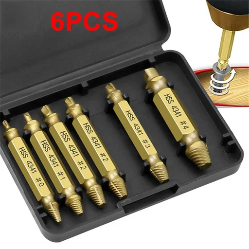 Damaged Screw Extractor Kit