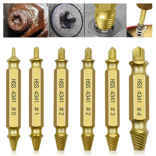 Damaged Screw Extractor Kit