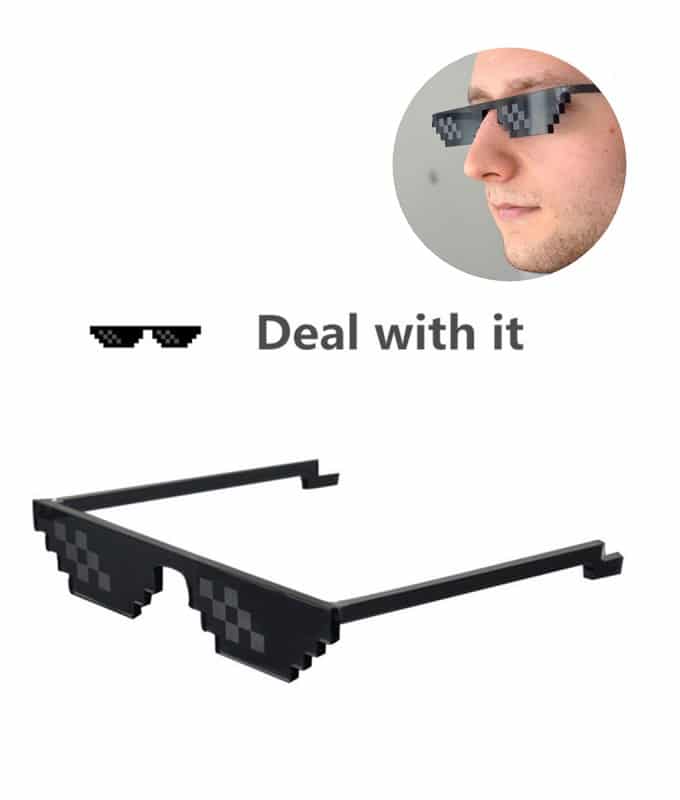 Deal With It Thug Life Meme Sunglasses