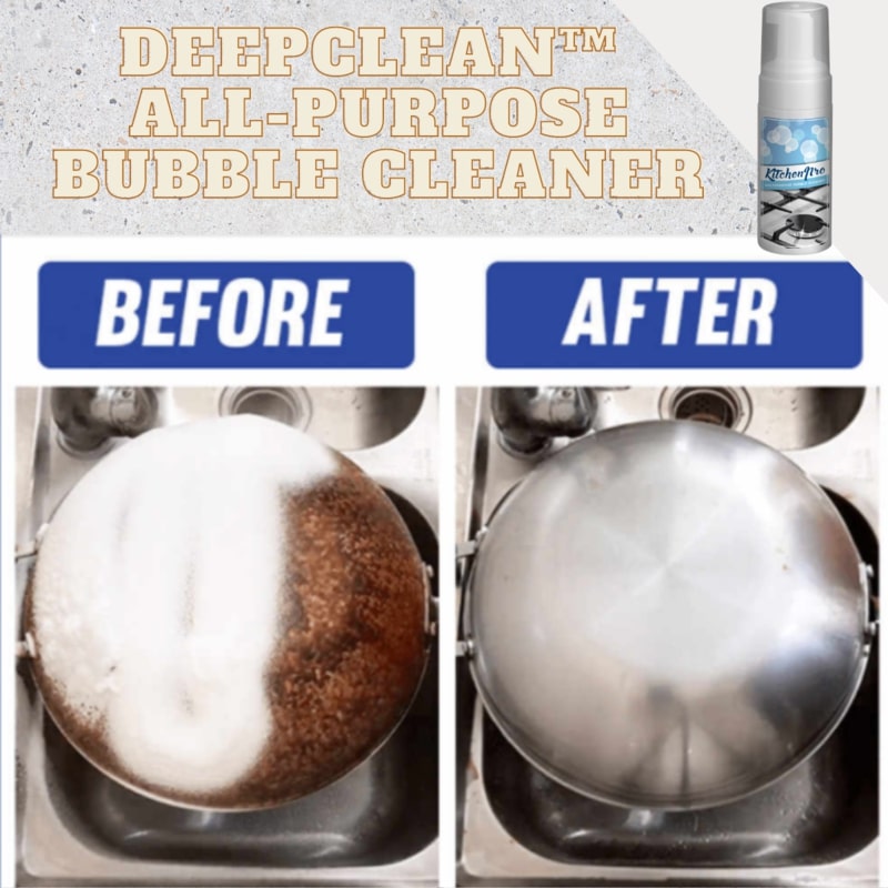 DeepClean All-Purpose Bubble Cleaner