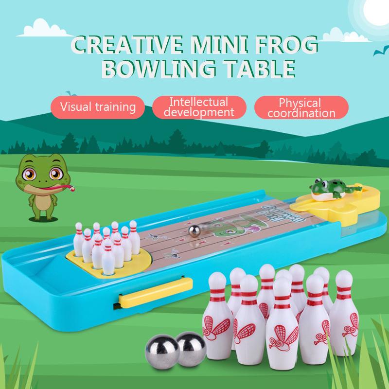 Desktop Frog Bowling Game Toy