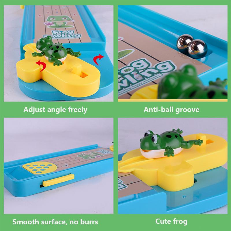 Desktop Frog Bowling Game Toy