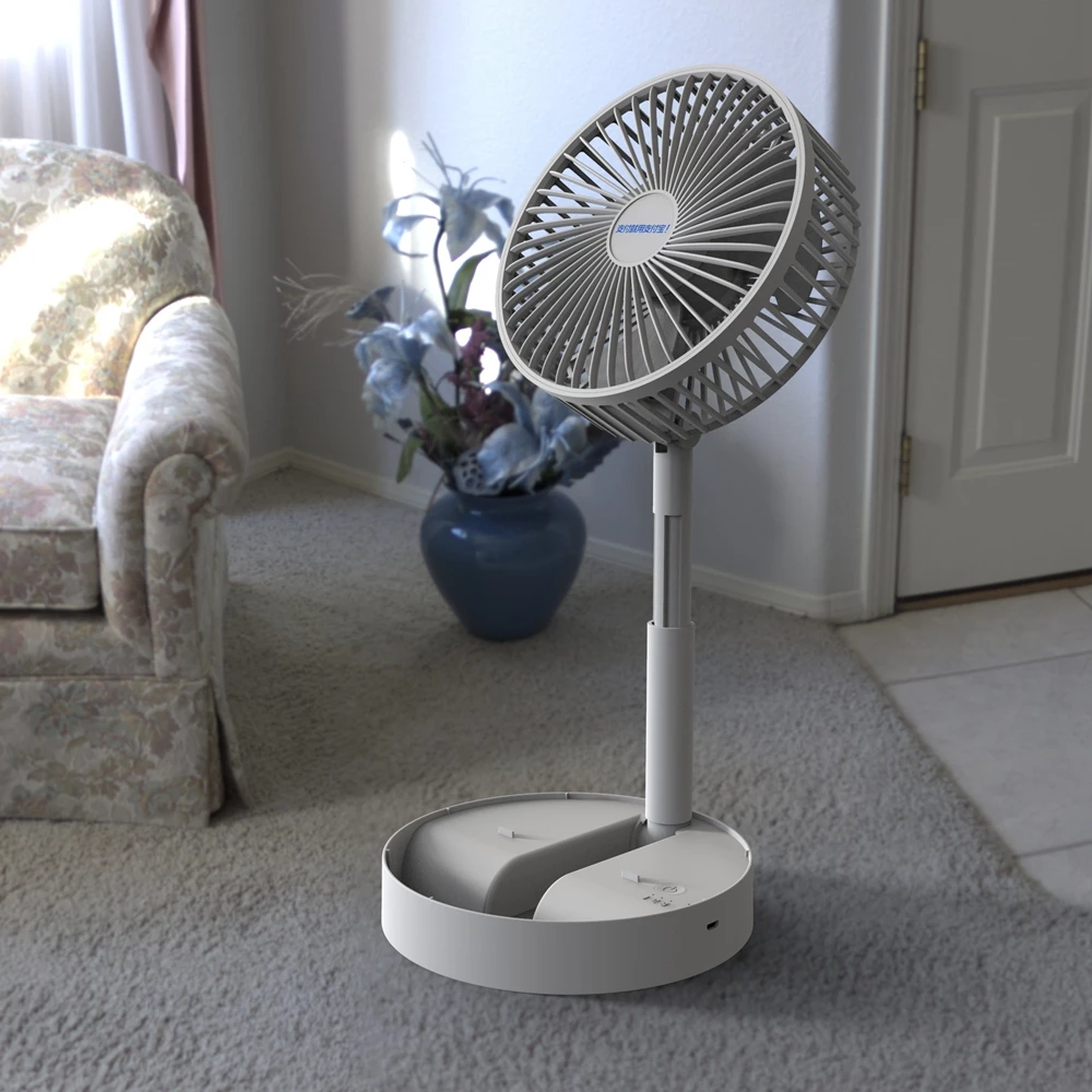 Desktop USB Foldable Silent Electric Fan