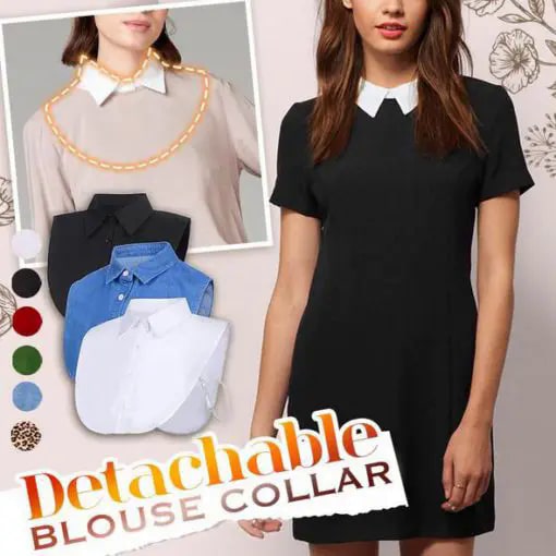 Detachable Blouse Collar