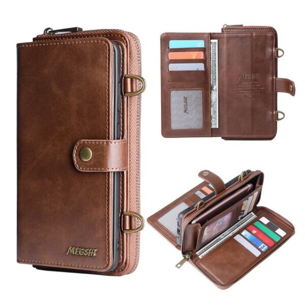 2 In 1 Detachable Leather Wallet Phone Case