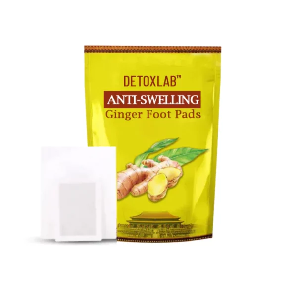 DetoxLab Anti-Swelling Ginger Foot Pads