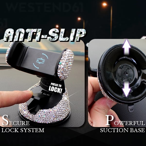 Diamond Car Phone Holder