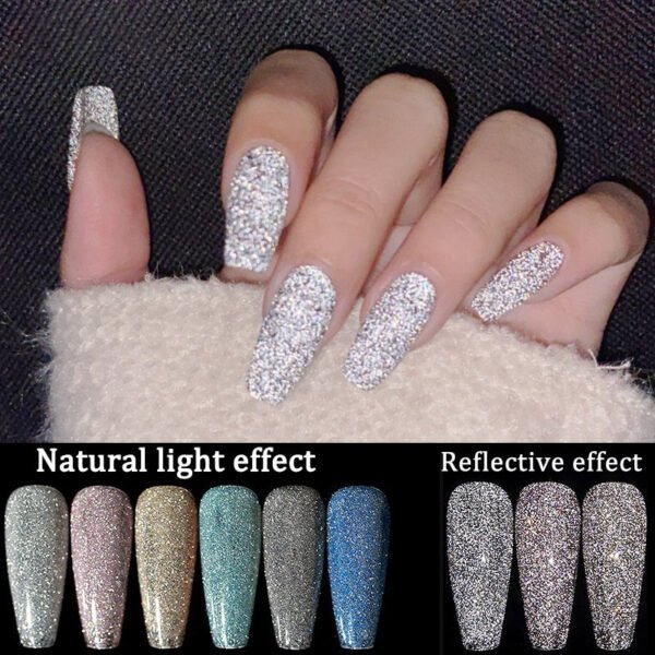 Diamond Glow Flash Nail Polish Gel