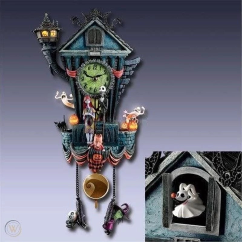 Disney Tim Burton The Nightmare Before Christmas Wall Clock