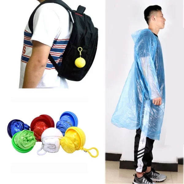 Disposable Raincoat Waterproof Hood