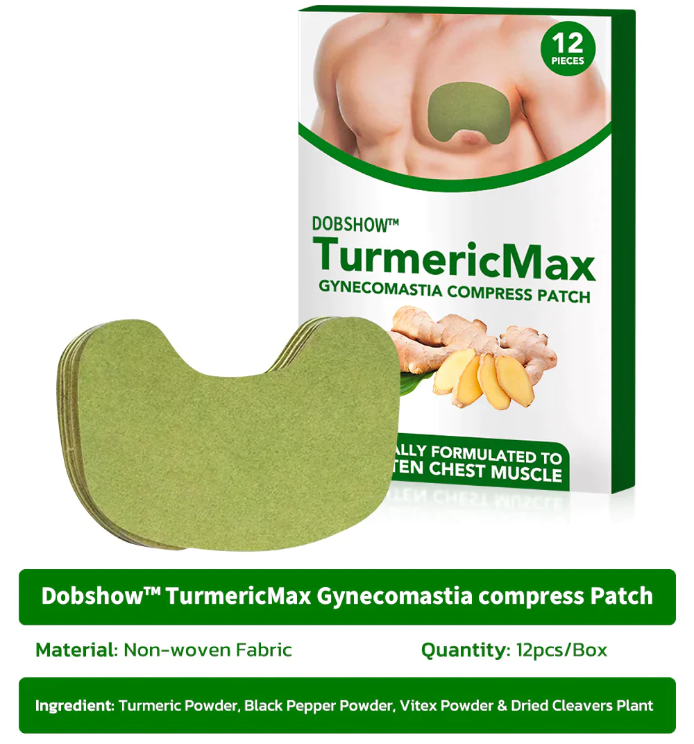 Dobshow TurmericMax Gynecomastia Compress Patch