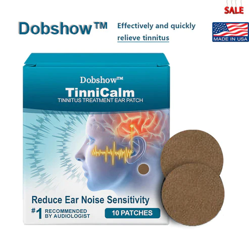 DobshowTinniCalm  Tinnitus Treatment Ear Patch