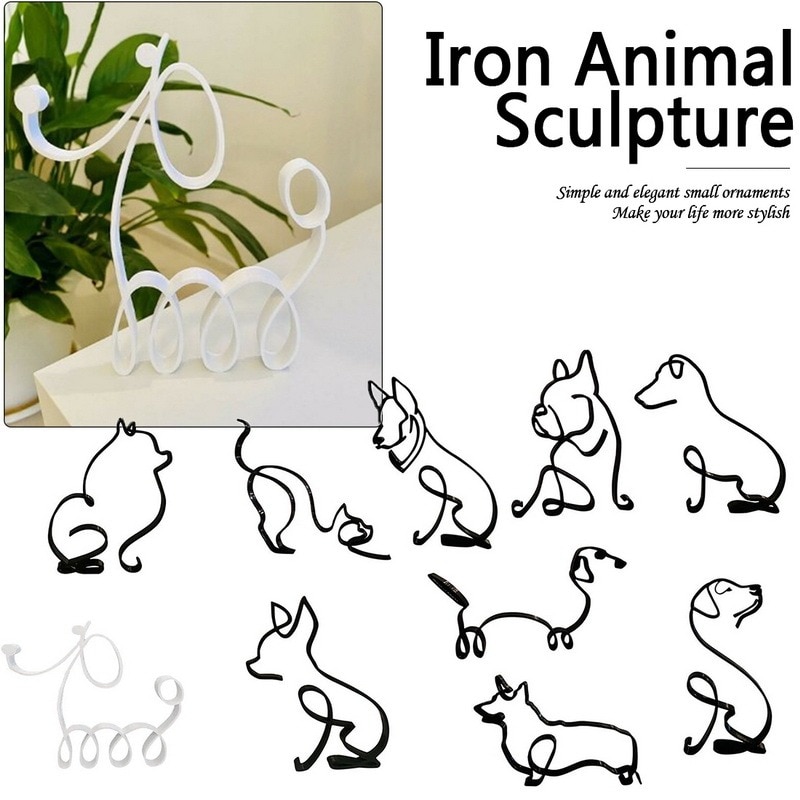 Pet Minimalist Art Animal Sculpture