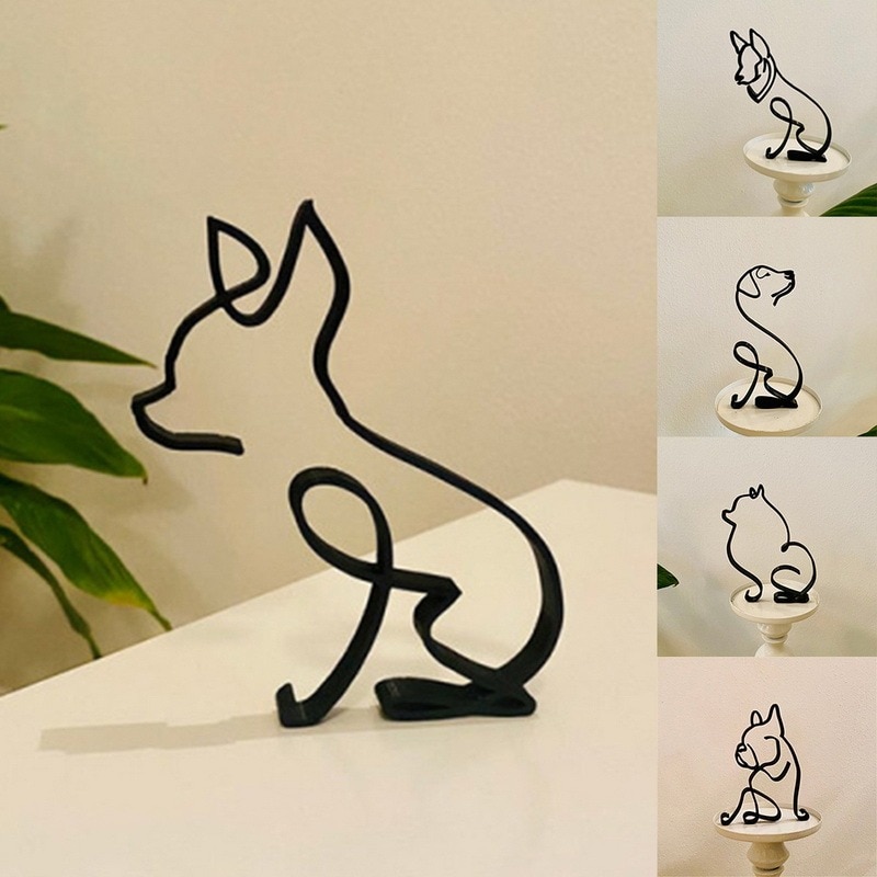 Pet Minimalist Art Animal Sculpture