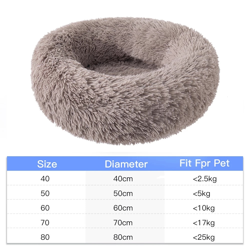 Winter Warm Round Pet Sleeping Bag