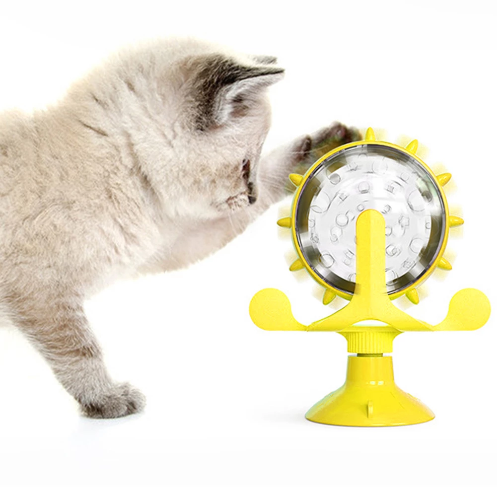 Rotating Windmill Cat Toy