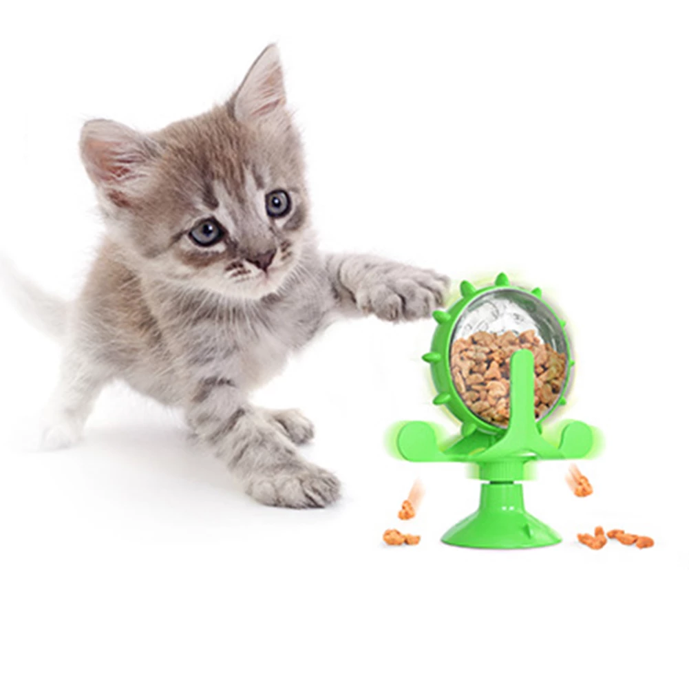 Rotating Windmill Cat Toy