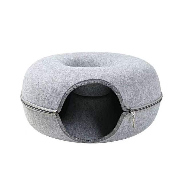 Hide-and-seek Cat Tunnel Bed