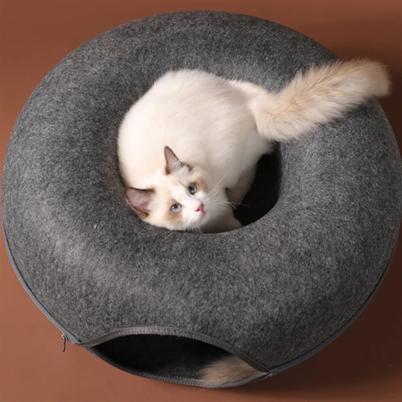 Hide-and-seek Cat Tunnel Bed