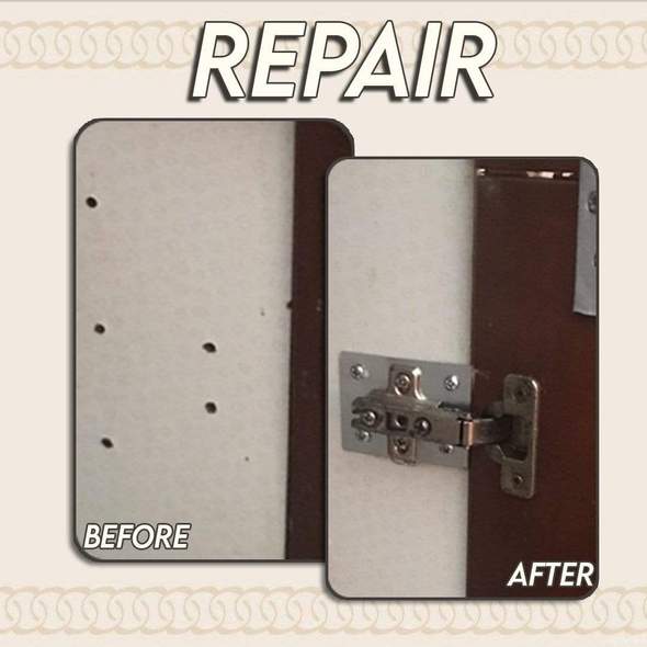 Door Hinge Repair Plate