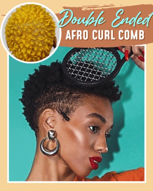 Double Ended Afro Curl Comb