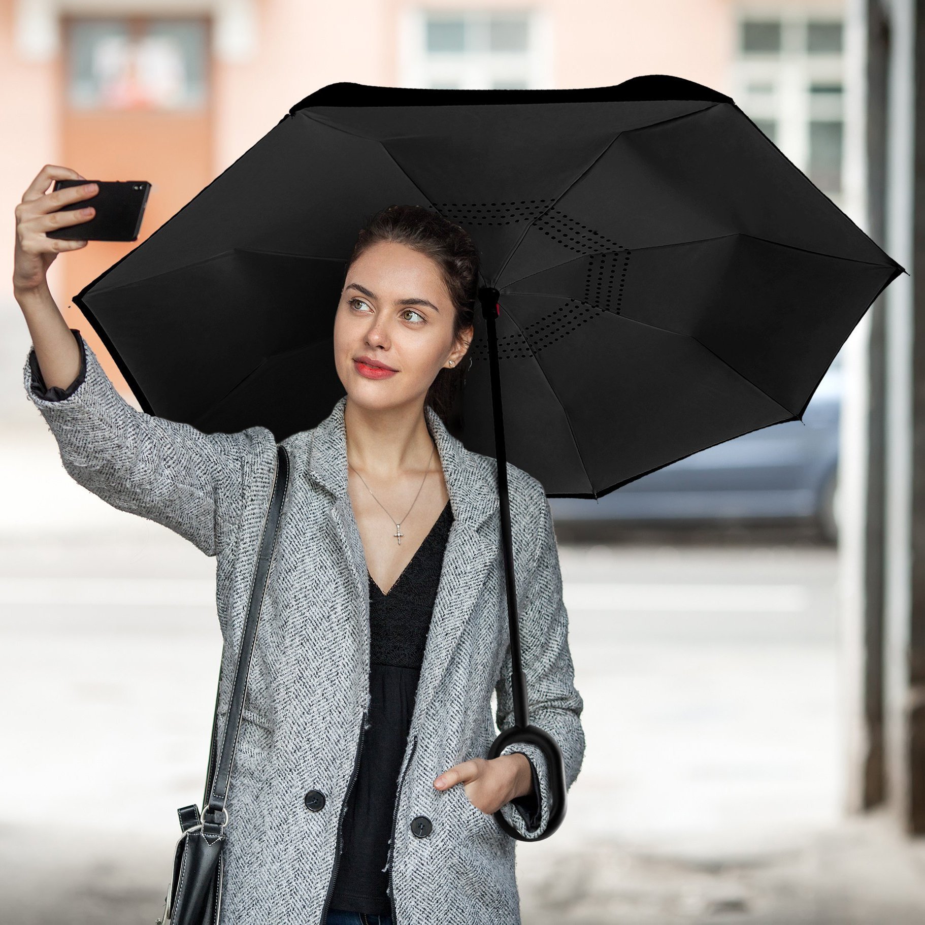 Double Layer Reverse Umbrella