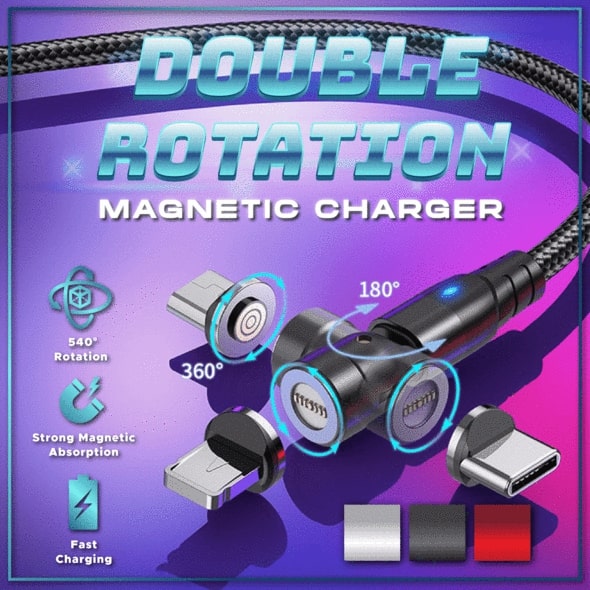 Double Rotation Magnetic Charger