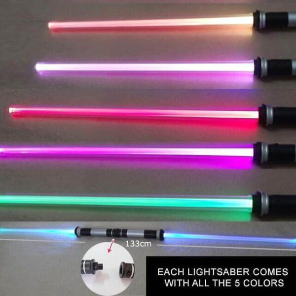 Double Star Wars Lightsaber With Sound Effects