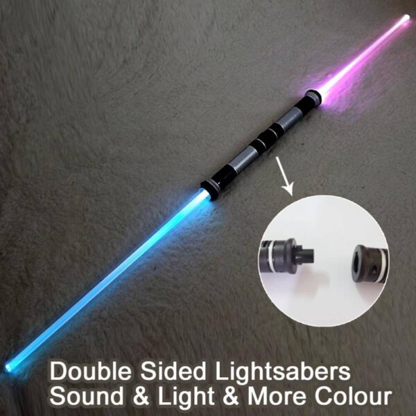 Double Star Wars Lightsaber With Sound Effects