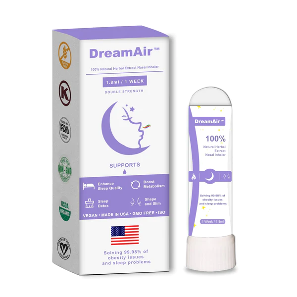 DreamAir Nasal Inhaler (đFall Asleep Fast, Weight Loss & Body Shaping,Lymphatic Detoxification,Elimination of Edema)(đđLast 30 minutes of limited-time discount)