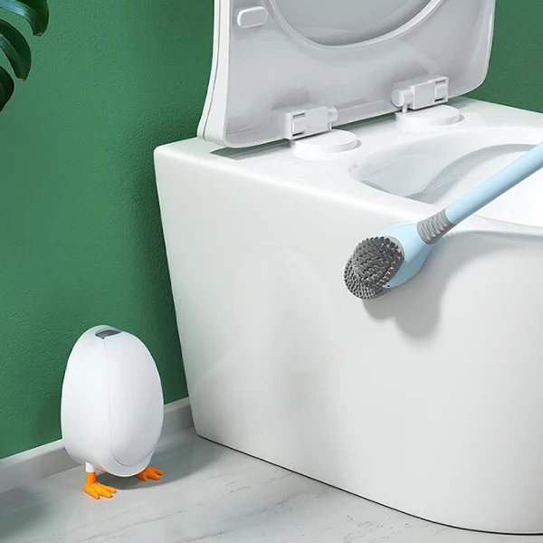 Duck Toilet Brush Set