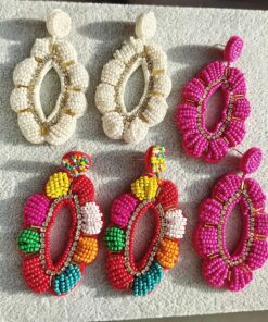 Native American Style Seed Bead Earrings