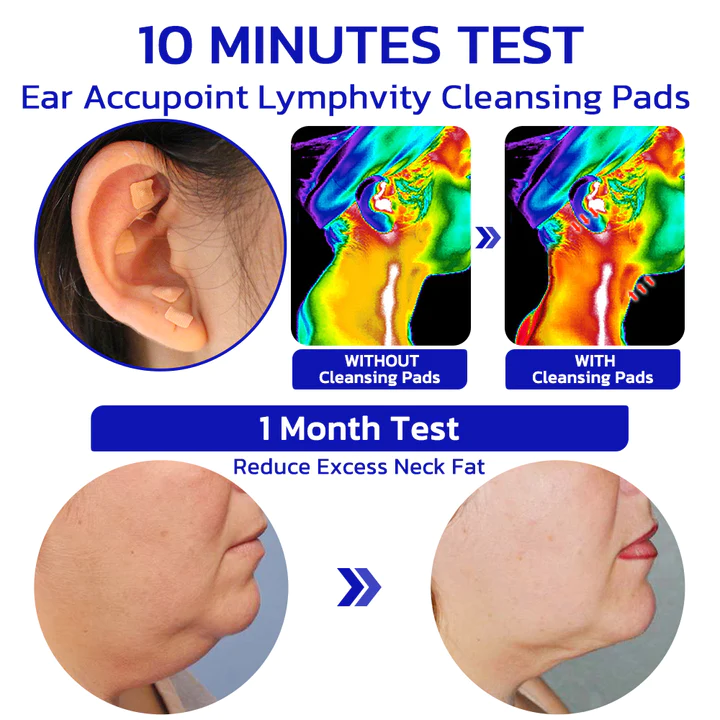 GFOUK Magnapoint Ear Accupoint Lymphvity Cleansing Pads