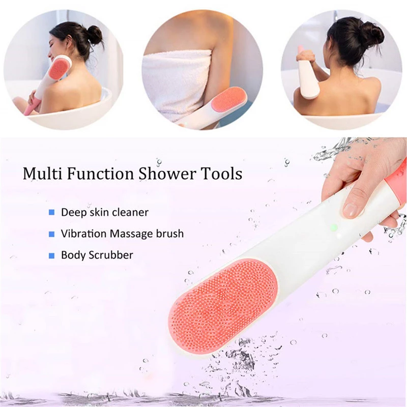 Rechargeable Electric Shower Brush