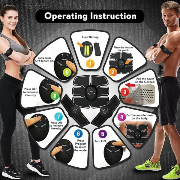 Smart ABS EMS Muscle Stimulator