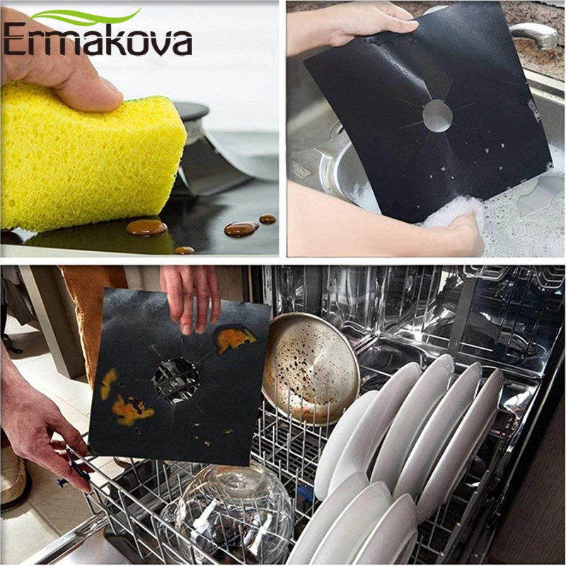 Tocoma Reusable Stove top Burner Liner Protector