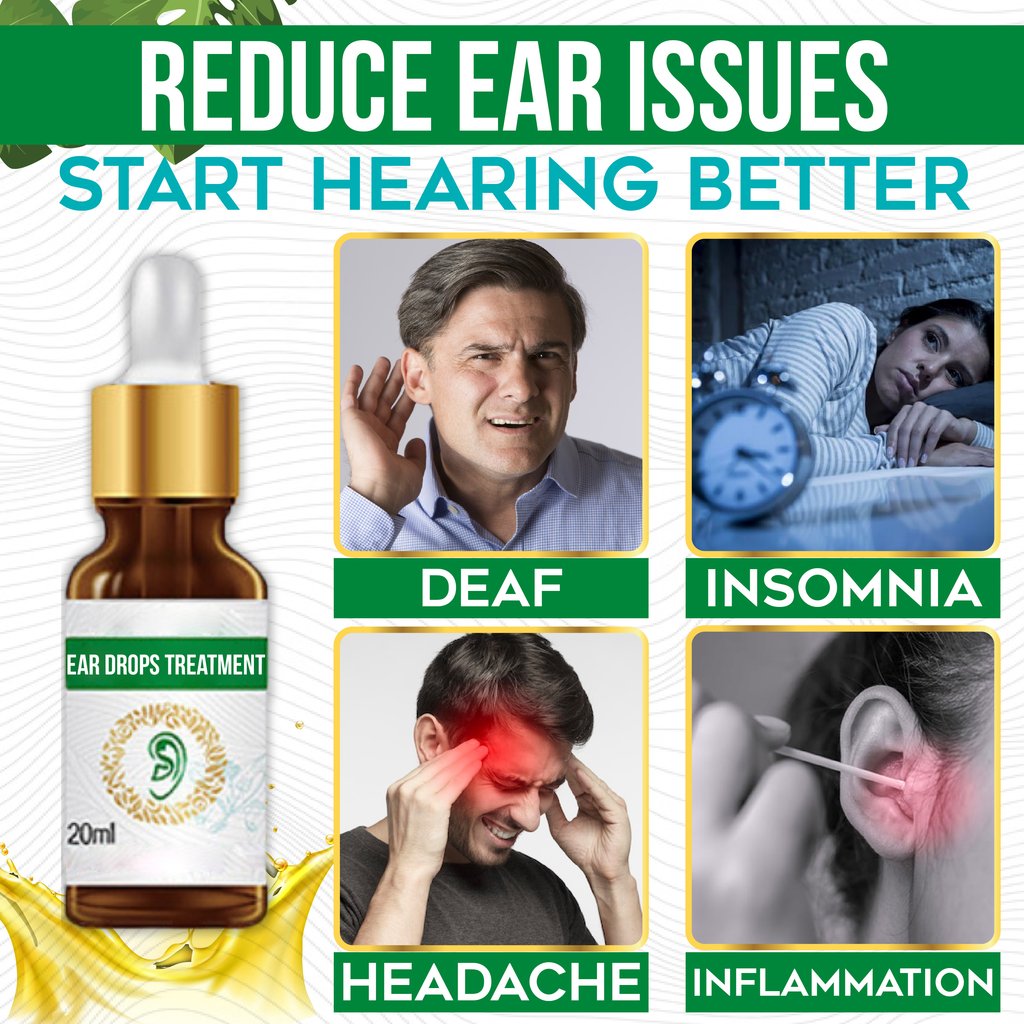 Ear Ringing Relieving Ear Drops Treatment