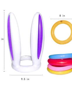 Inflatable Easter Bunny Ears Ring Game Toy