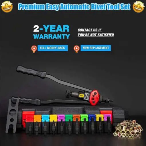 Easy Automatic Rivet Tool Set