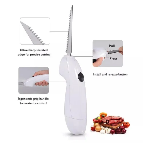 Easy Cut Electric Cordless Knife