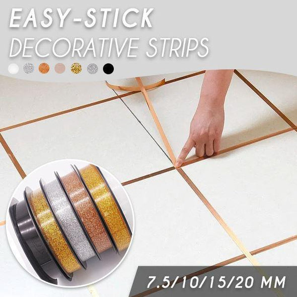 Easy-Stick Decorative Strips